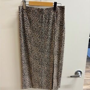New Animal Print Pencil Skirt